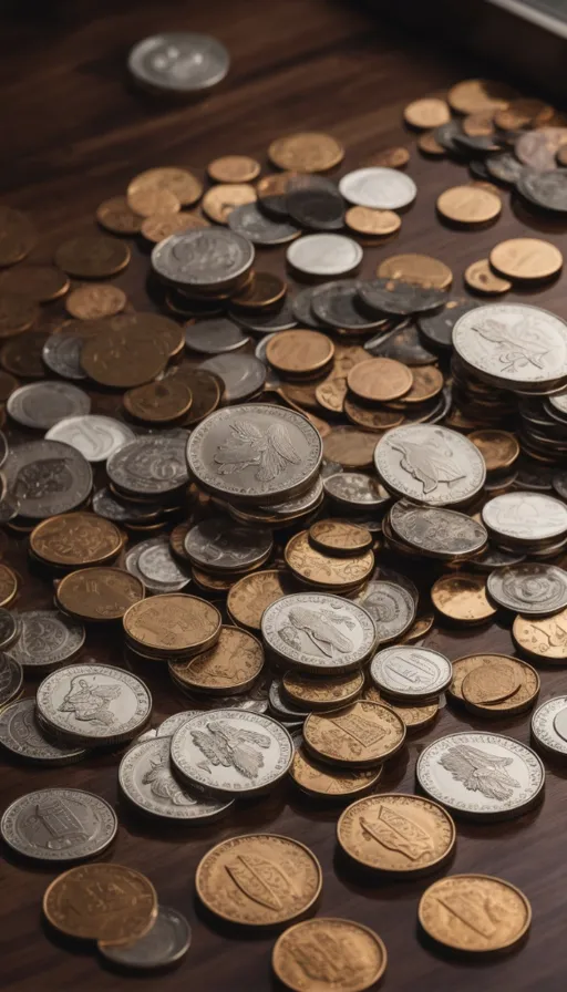 wood, coin, currency, money handling, money, cash, circle, metal, close-up, stock photography