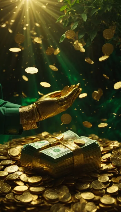 a hand that is holding a bunch of money