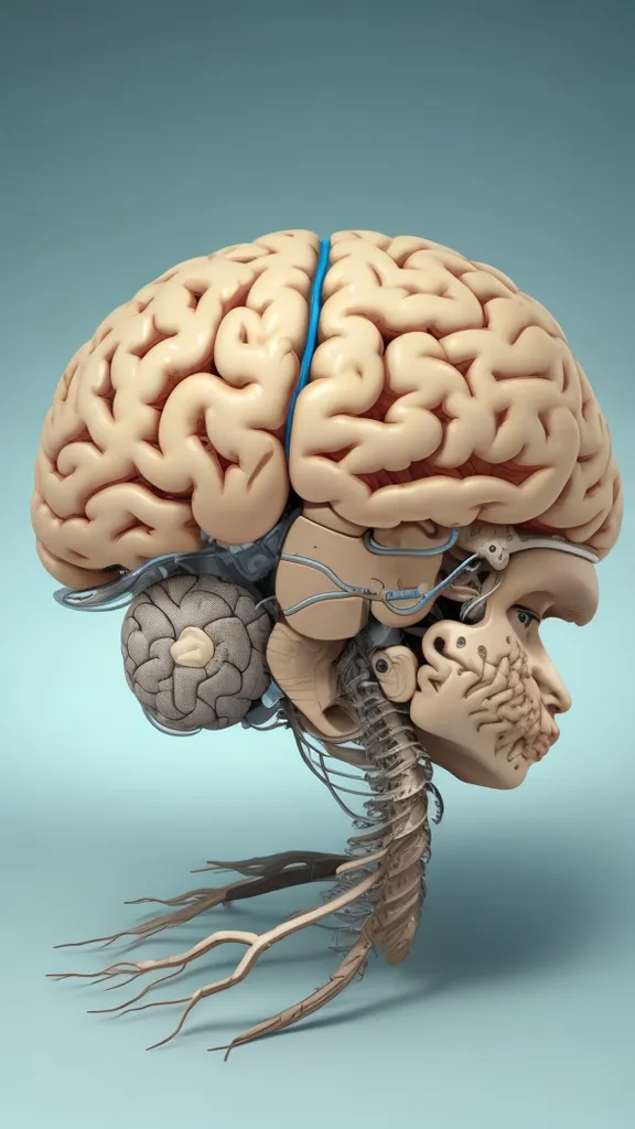 Working of the human brain is shown