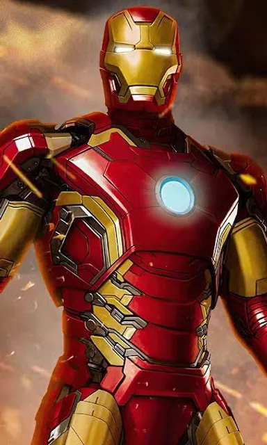 the iron man from the avengers movie