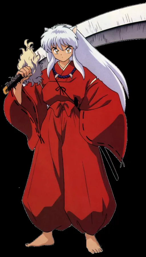 a man in a red outfit holding a sword
