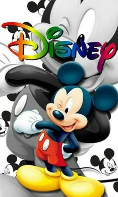 a mickey mouse with the word disney on it