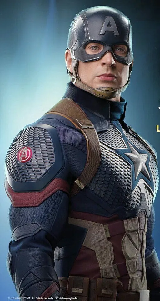 a man in a captain america costume