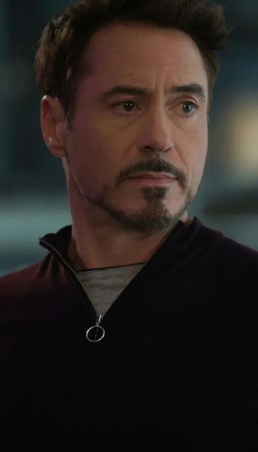a man with a mustache and a black shirt