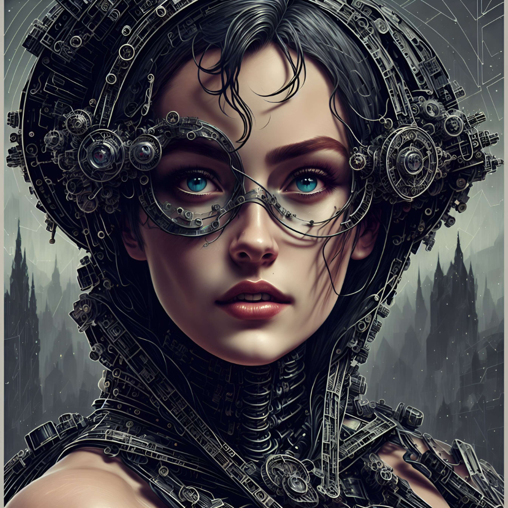 photograph, human, eyelash, art, paint, painting, beauty, eyewear, symmetry, illustration