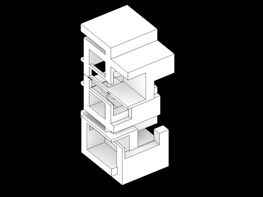 rectangle, art, font, diagram, metal, graphics, symmetry, facade, pattern, logo turn into a real building, a modern tower